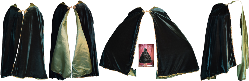 Cape - Cloak Png Deviantart (1024x331), Png Download