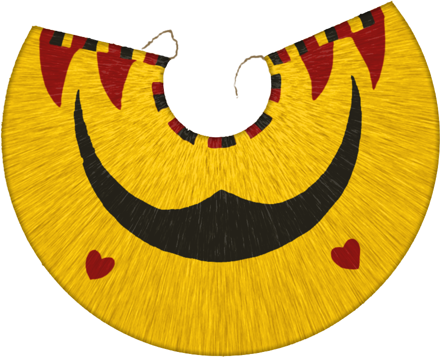 Haalelea's Feather Cape - Hawaiian Cape (950x780), Png Download