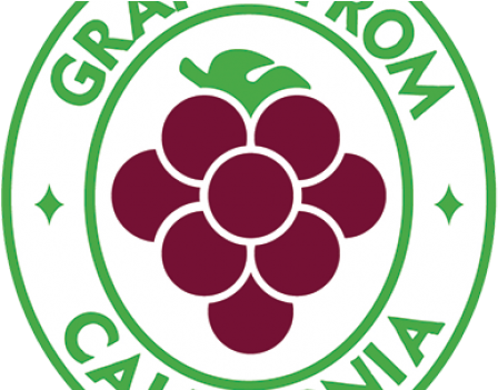 California Recognizes Grape Commission's 50th Anniversary - Logo Grapes From California (780x350), Png Download