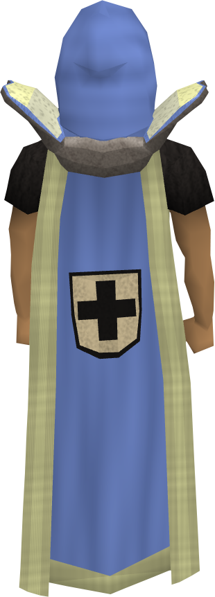 Defence Cape Equipped - Runescape Defence Cape (310x862), Png Download