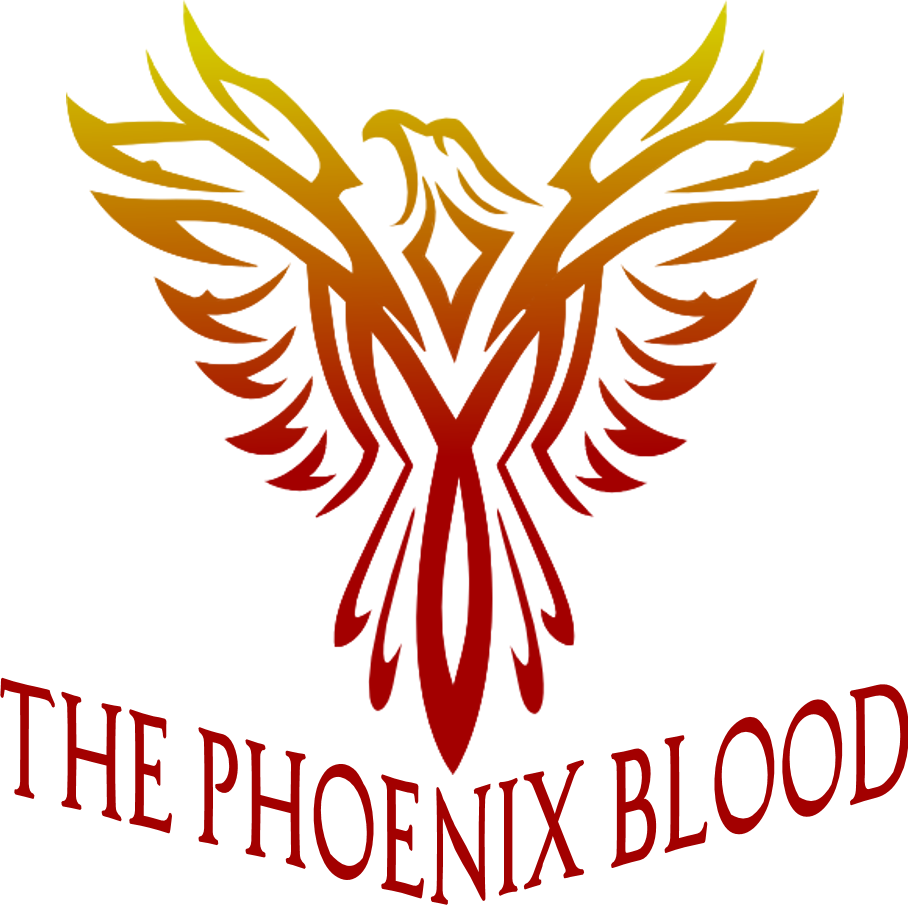 The Phoenix Blood Fire Logo - Phoenix Bird (910x909), Png Download