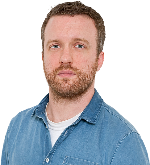 Looking Over One's Shoulder - Man Person (720x600), Png Download