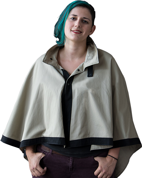 Saga Alana's Cape - Girl (638x638), Png Download