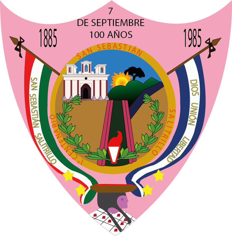 Escudo Del Municipio De San Sebastián Salitrillo - Poster (813x826), Png Download