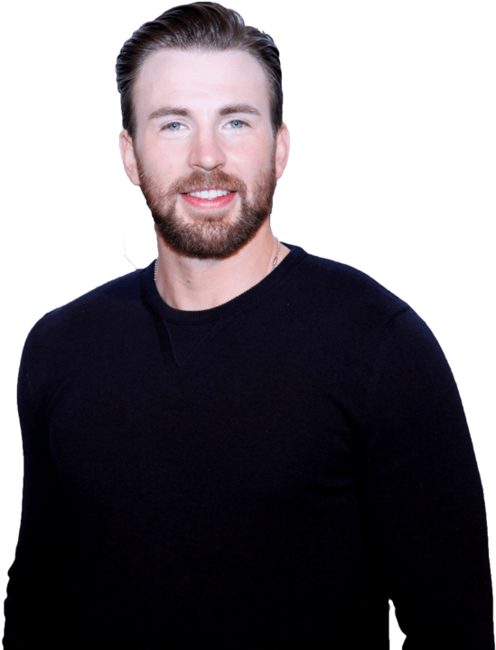Chris Evans Portrait - Chris Evans Png (1023x771), Png Download