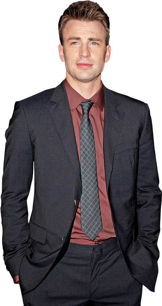 Chris Evans On Puncture, Captain America, And Why He - Suit (1200x1000), Png Download