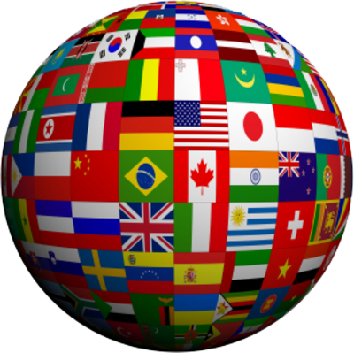 Banderas Del Mundo Psd - Different Culture (400x399), Png Download