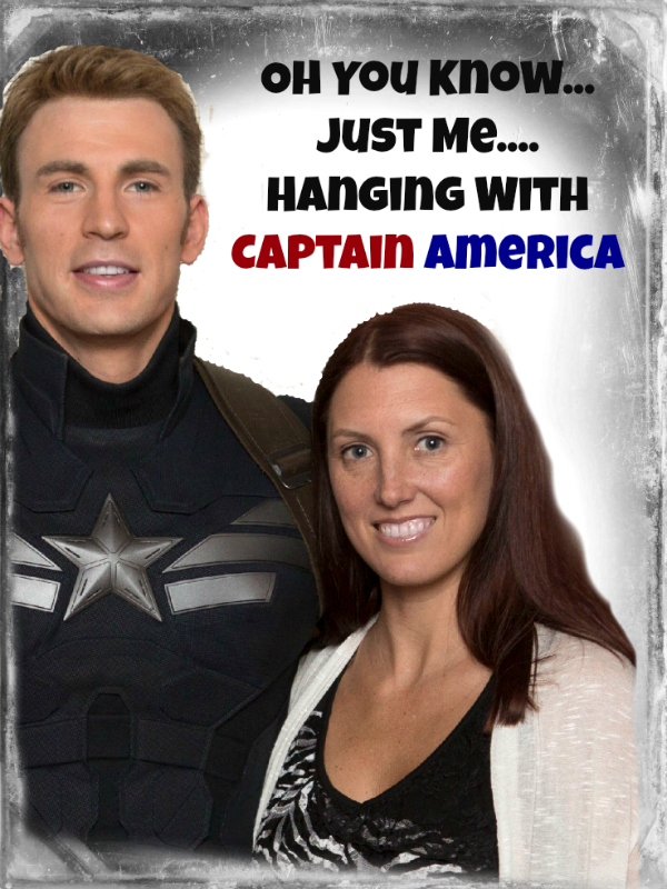 Captain America - Cap America Chris Evans Soldier (600x800), Png Download