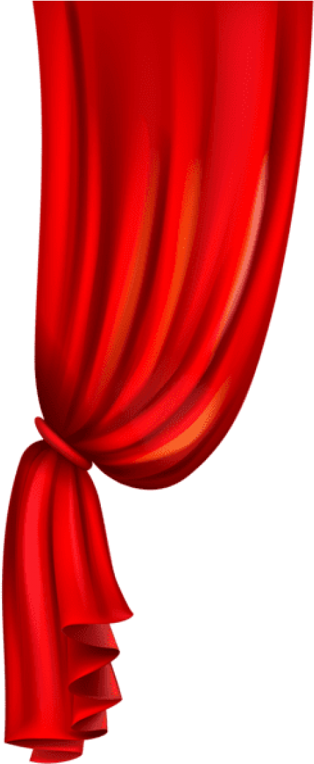 Free Png Download Curtain Red Clipart Png Photo Png - Curtains Clipart (480x1091), Png Download