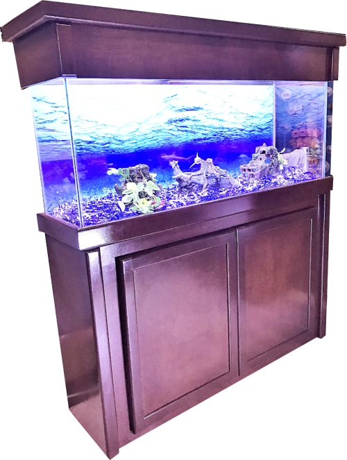 Aquarium Furniture Png Photos - Cherry Aquarium Stand (500x663), Png Download
