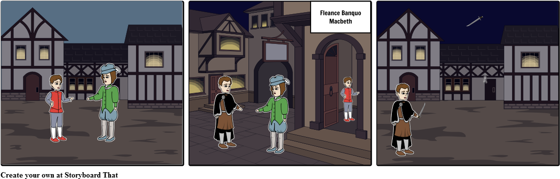 Macbeth Ghost - Cartoon (1164x385), Png Download