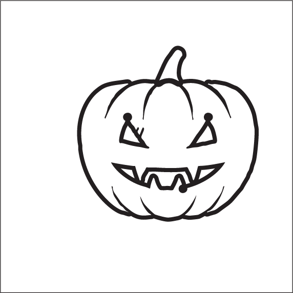 Z4-cartoon,horror,ghost - Jack-o'-lantern (572x572), Png Download