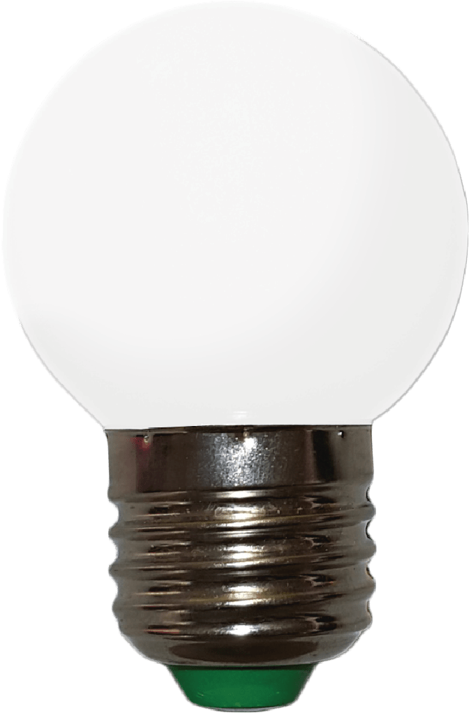 Bombillo Tipo Ping Pong Blanco Filamento Micro Led - Incandescent Light Bulb (1112x1112), Png Download