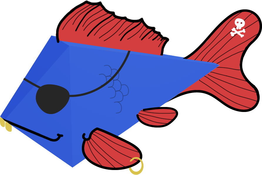 Fish-1c (893x597), Png Download