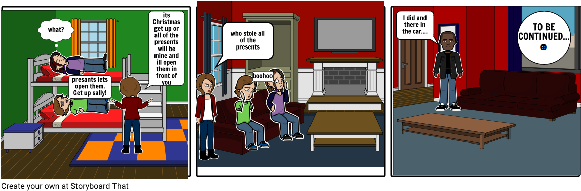 The Story Of The Present Steelier - Cartoon (1164x385), Png Download
