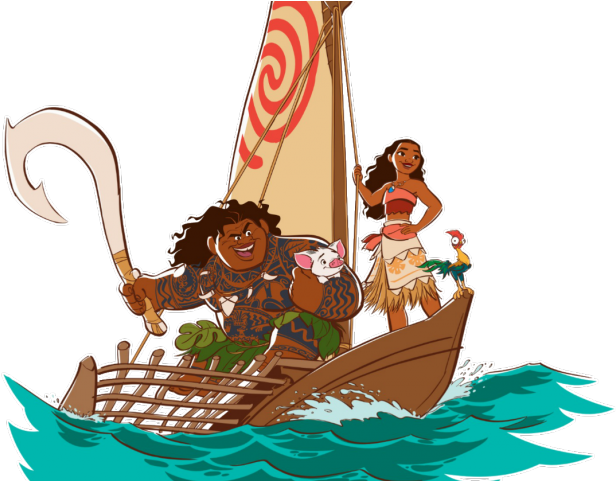 Download Sailboat Clipart Moana Moana Ship Full Size Png Image Pngkit