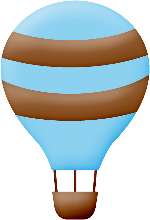 Aviador Avião Png, Ursinho Aviador, Decoração Infantil, - Hot Air Balloon With A Bear (594x870), Png Download