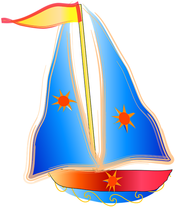 Warna Perahu Layar (720x720), Png Download