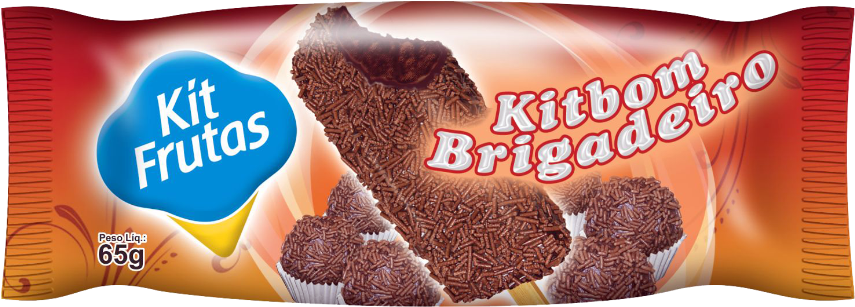 Kitbom Brigadeiro - Chocolate (2482x2482), Png Download