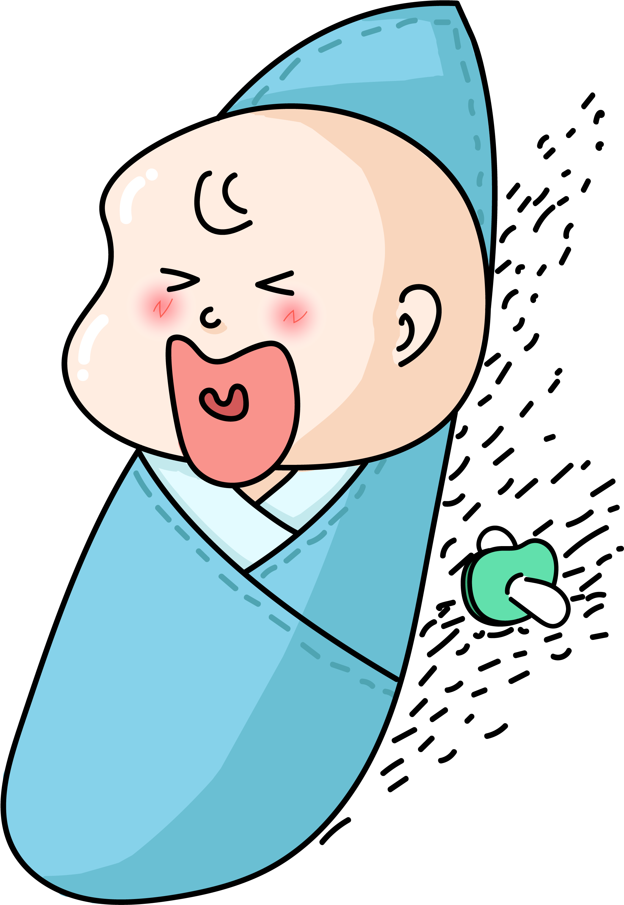 Character Baby Cartoon Commercial Png And Vector Image (4167x4167), Png Download