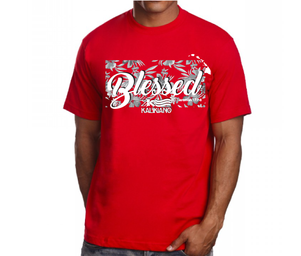 Image Of The Blessed Collection Red Tee - Active Shirt (751x500), Png Download