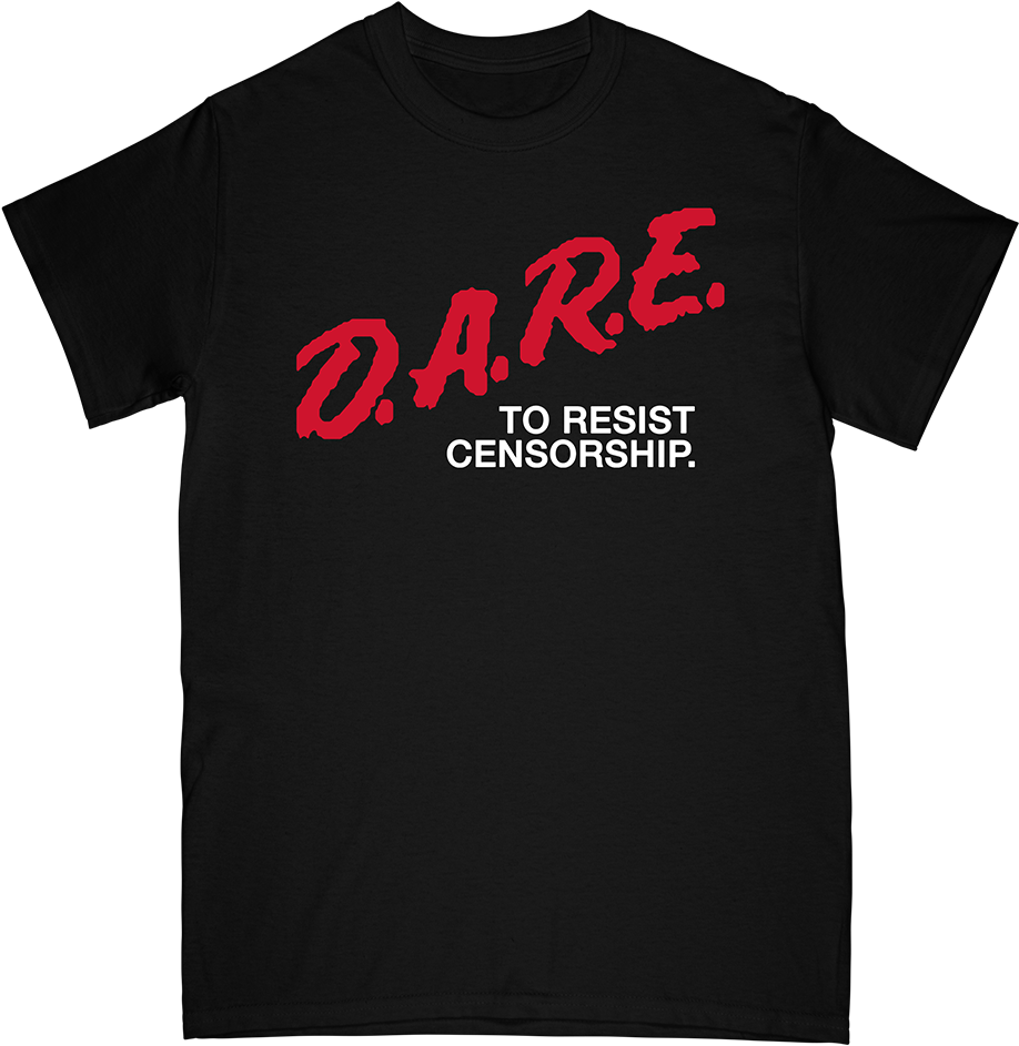 Dare Tee - Badass Cinema Shirt (1000x1000), Png Download