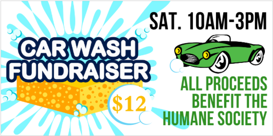 Vinyl Banner For Charity Car Wash With Bubbles Graphic - Antique Car (560x560), Png Download