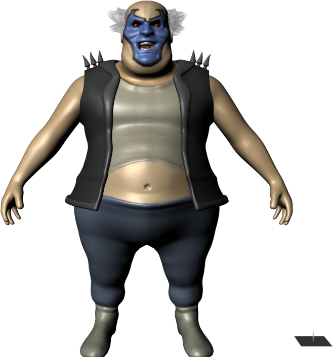 The Clown/violator Model - Barechested (1280x720), Png Download