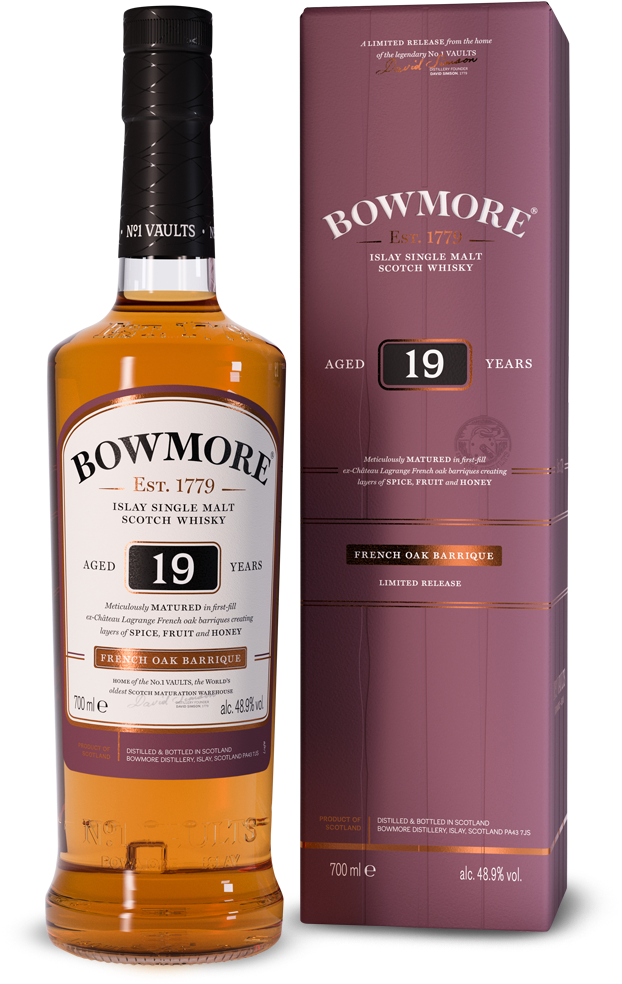 Bowmore 19 Year Old - Bowmore 19 (667x1000), Png Download
