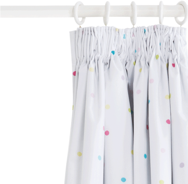 Children's Blackout Curtains - Ruffle (654x654), Png Download