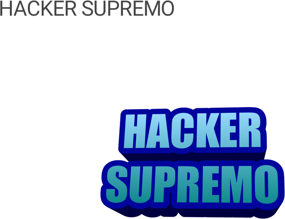 Download - Cyanhacker (1280x1280), Png Download