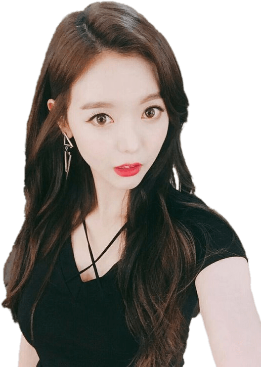 Dalshabet Serri Selfie - Dal Shabet Serri Black (564x752), Png Download
