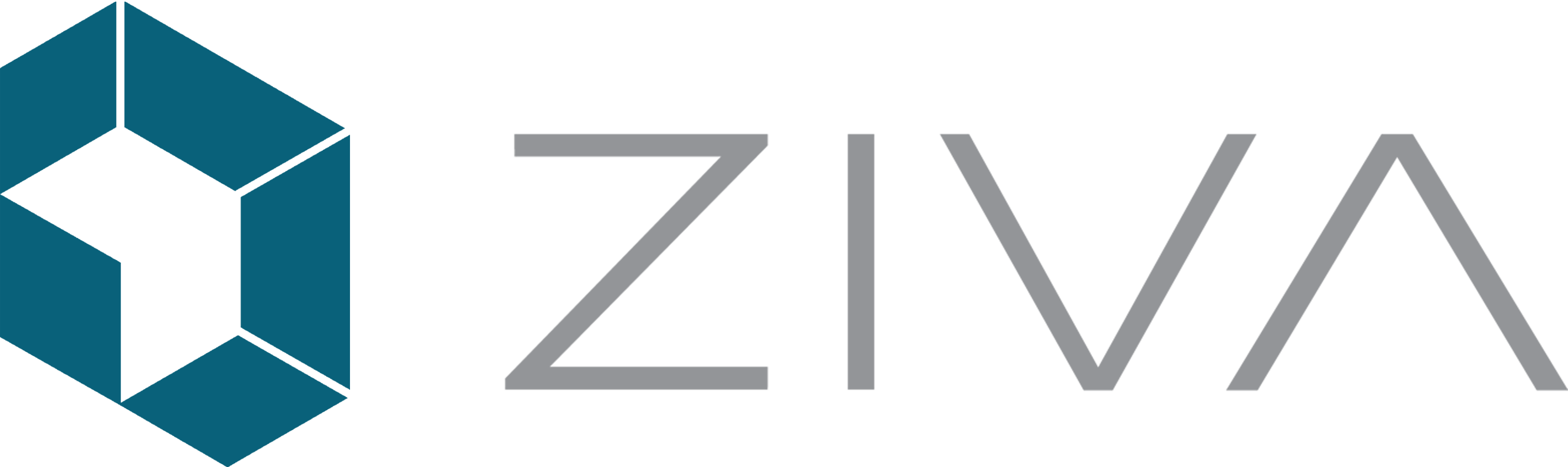 Single Computer/ Workstation - Ziva Dynamics Logo (2903x864), Png Download