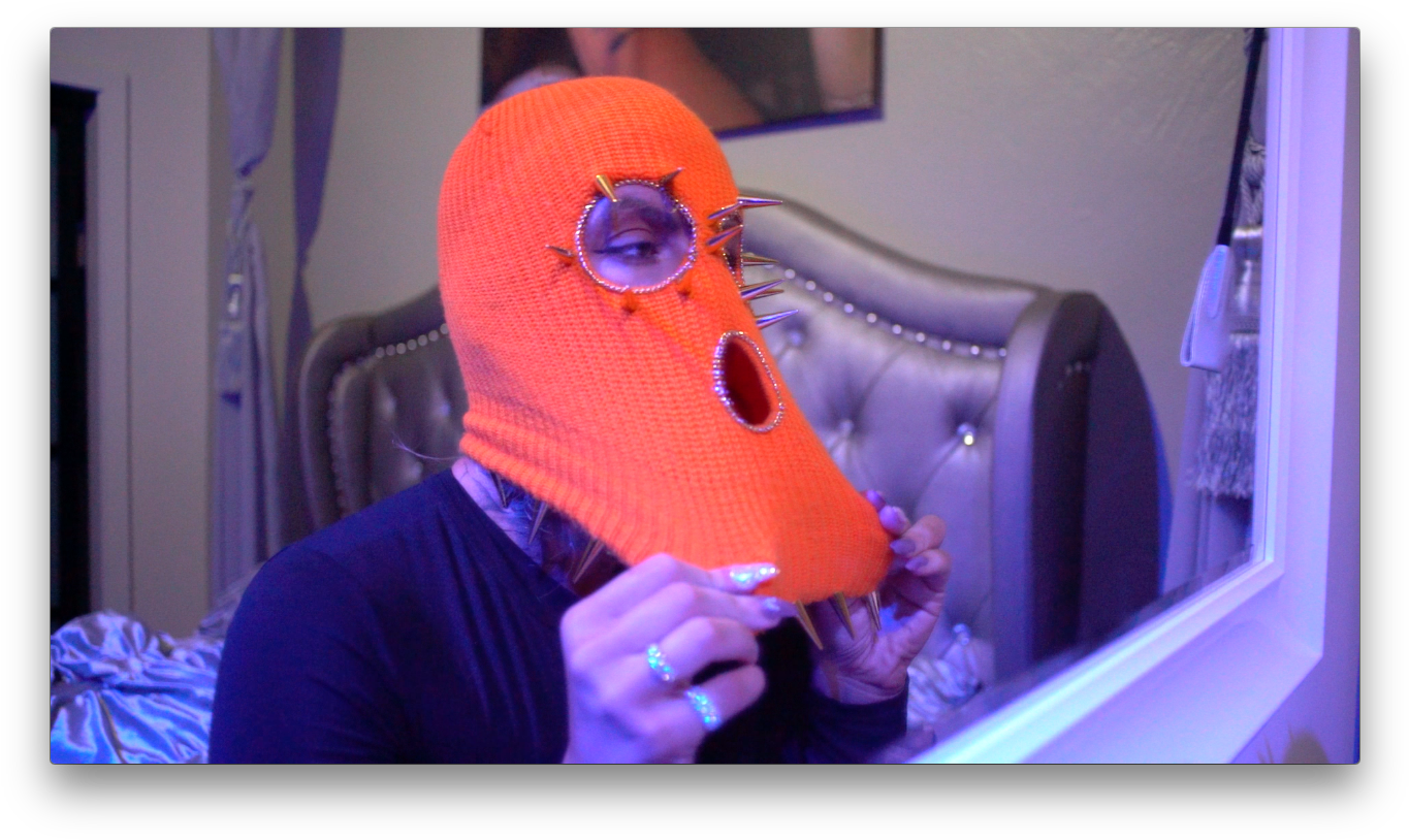 Sr1 Pumpkin Head Ski Mask - Sneakers (1380x825), Png Download