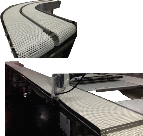 Multiparts Modular Flex Belt Conveyor - Plywood (600x600), Png Download