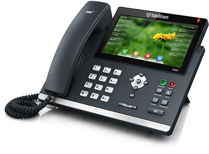 Sip Phones - Yealink T48gn (709x522), Png Download