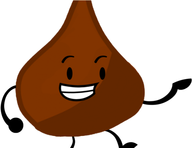 Kissing Clipart Hershey Kisses - Cartoon Hershey Kiss (640x480), Png Download