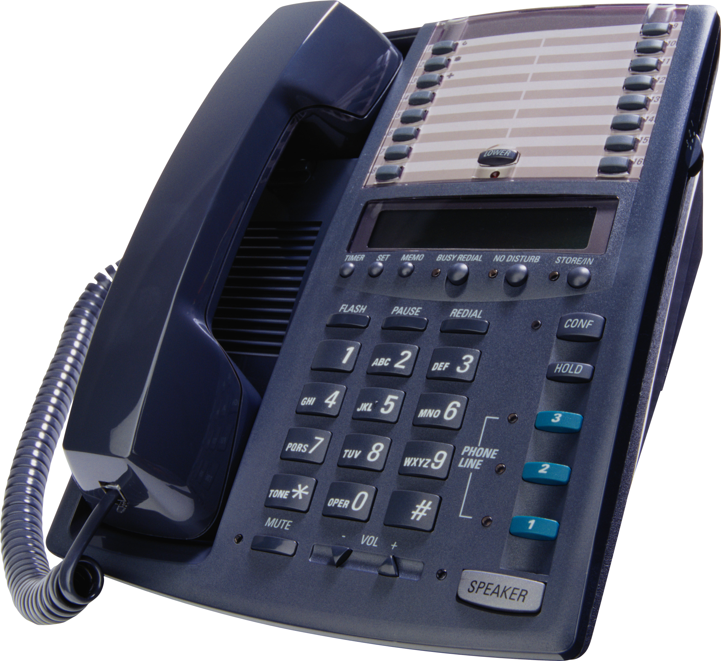 Corded Phone (2294x2104), Png Download