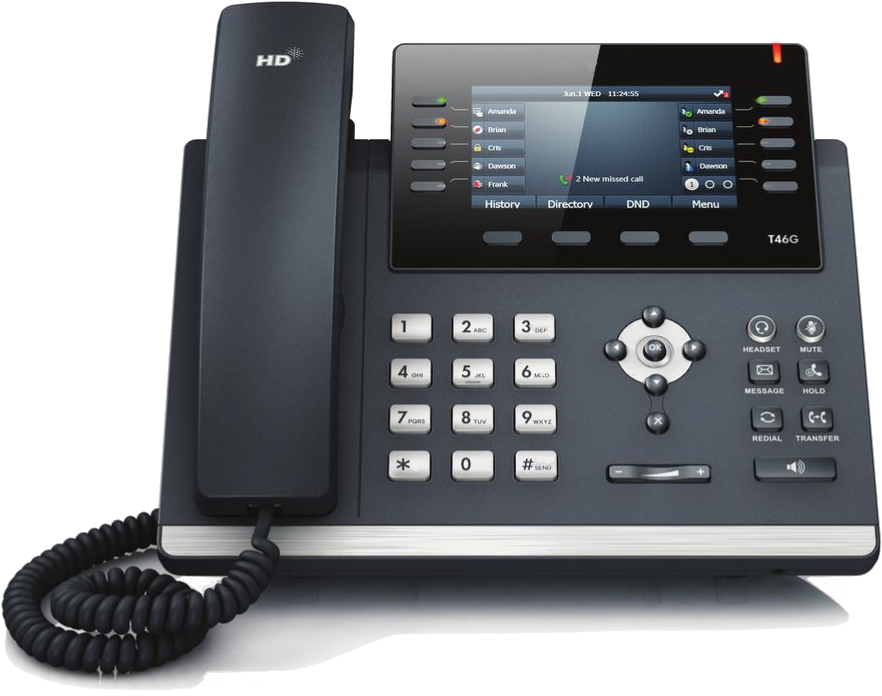 Phone 365 Phone System - Sip T46g (900x700), Png Download