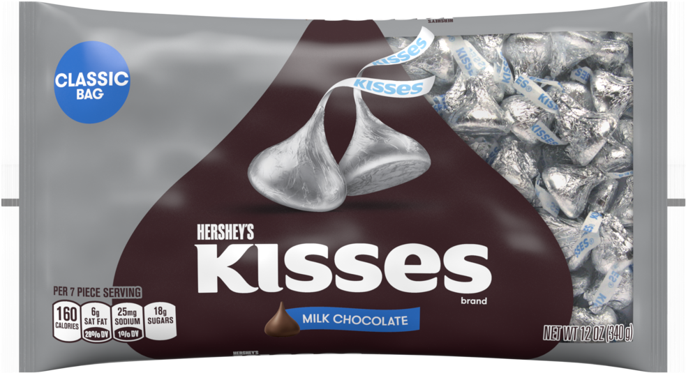 Hershey Kisses Milk Chocolate (1200x1200), Png Download
