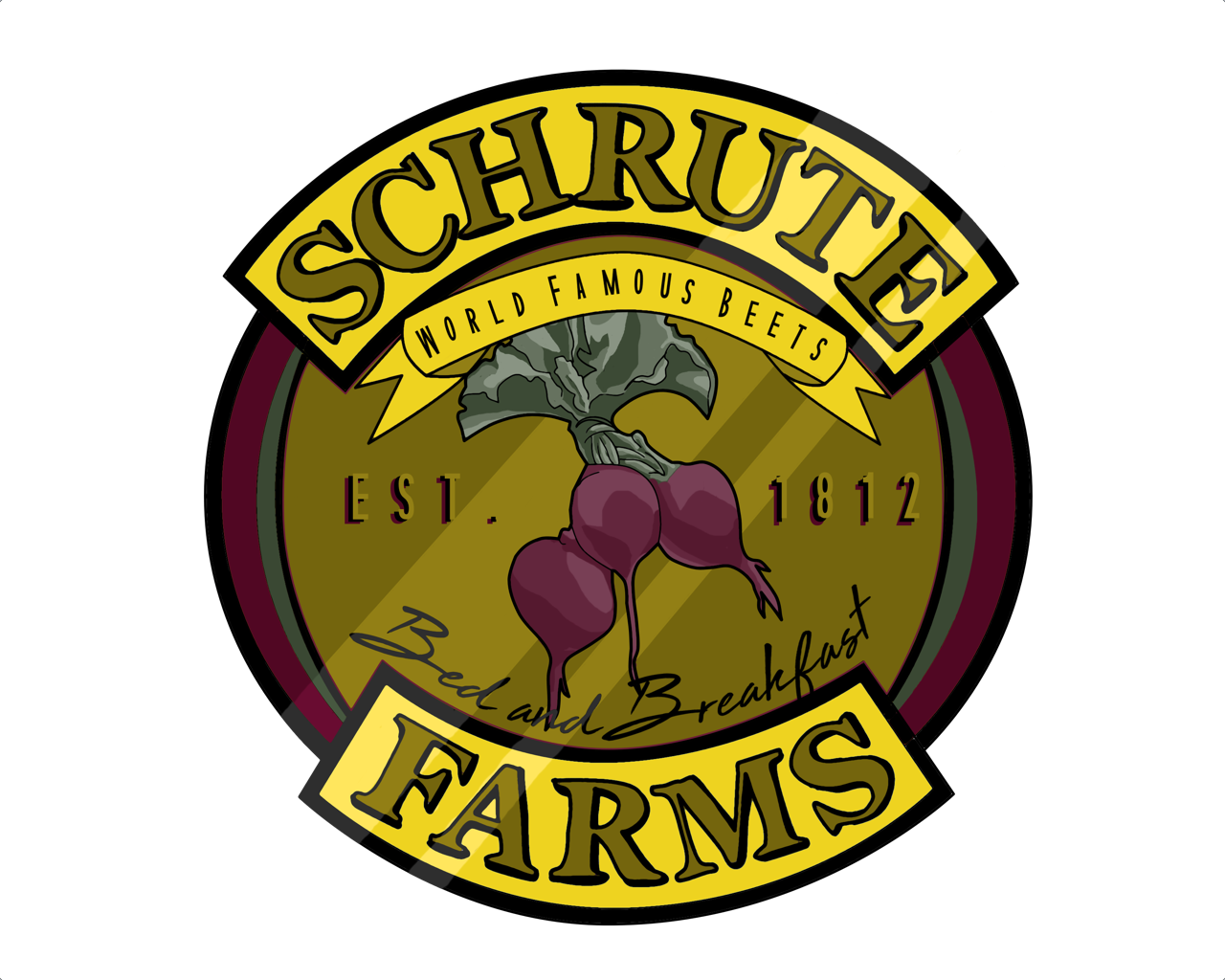 Guten Tag, Schrute Farms 5 Stars On Tripadvisor Agro - Mexico Pampanga Logo (1280x1024), Png Download