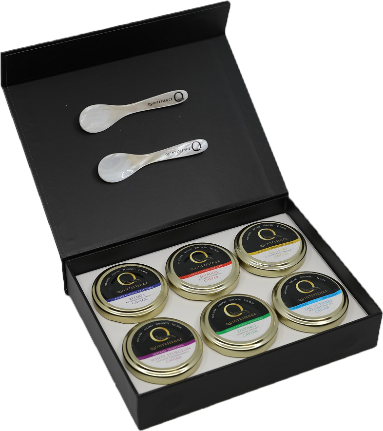Caviar Connoisseur Gift Set 6x28g - Box (786x884), Png Download