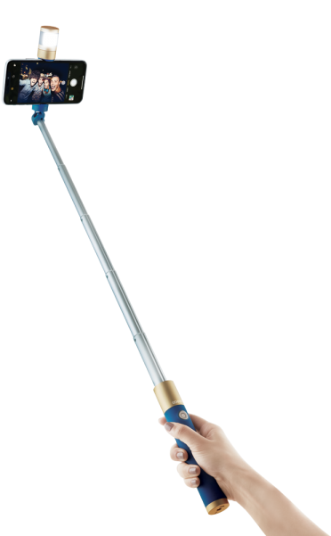 Scalable Baton Selfie Stick With Fill Light - Tool (600x600), Png Download