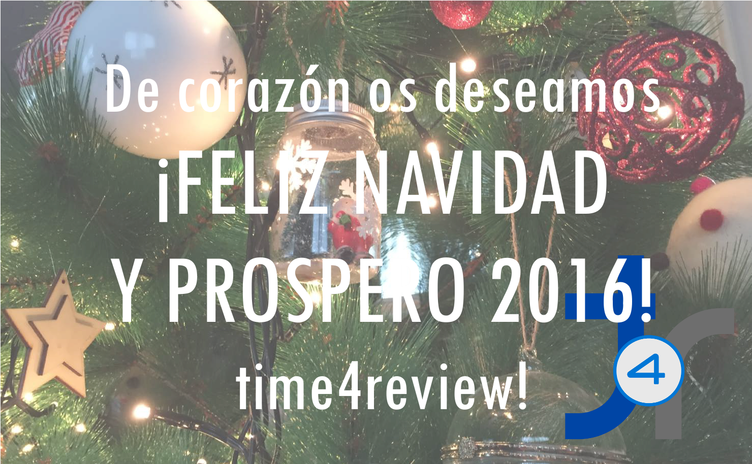 ¡feliz Navidad Y Próspero 2016 - Christmas Ornament (1507x913), Png Download