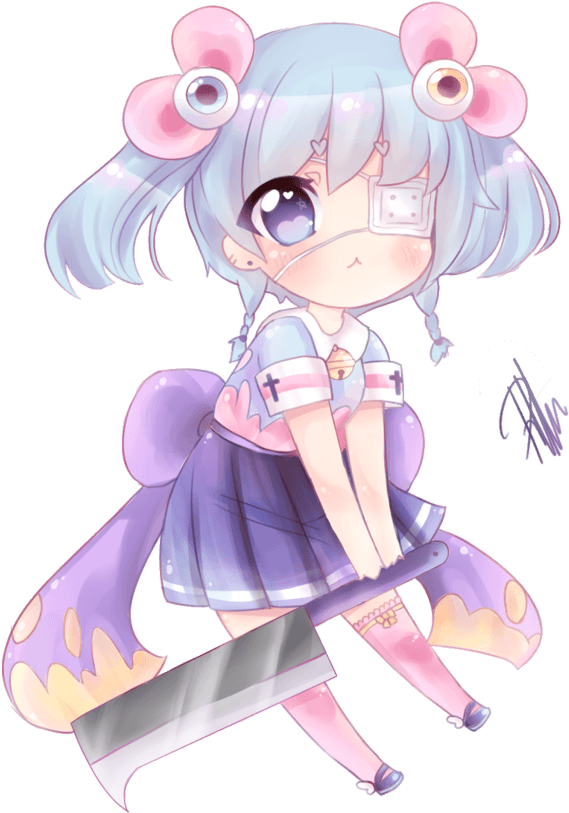 Wallpaper Anime Cute Kawaii Whatsapp Anime Quote Girly - Kawaii Wallpapers Pastel Anime (894x894), Png Download