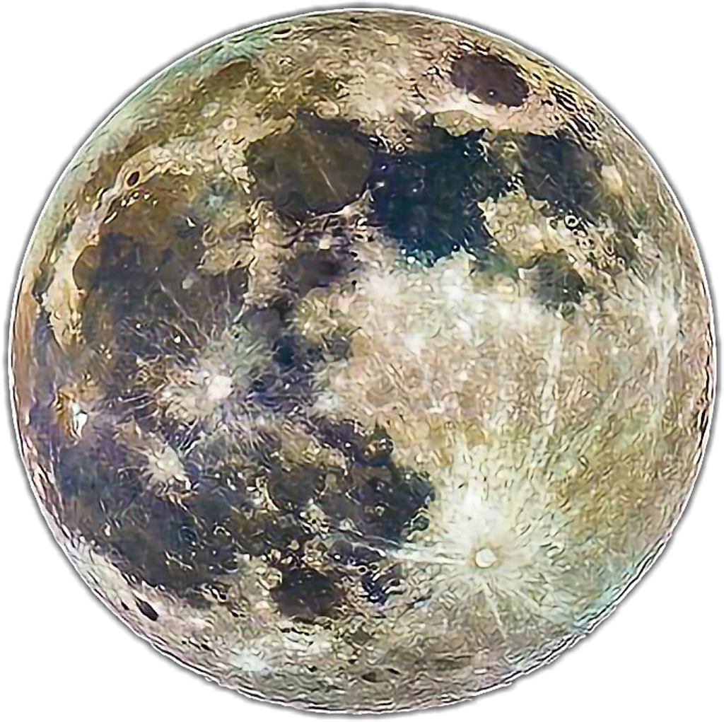 Moon Moons Moonnight Night Nightlife Nightsky Nightmoon - Full Moon (1024x1021), Png Download