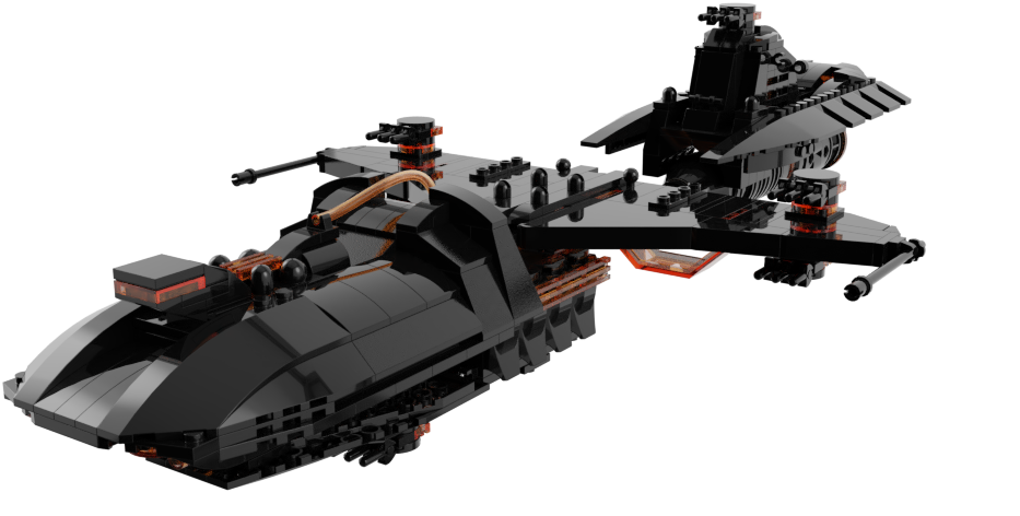Lego - Gun Turret (960x540), Png Download