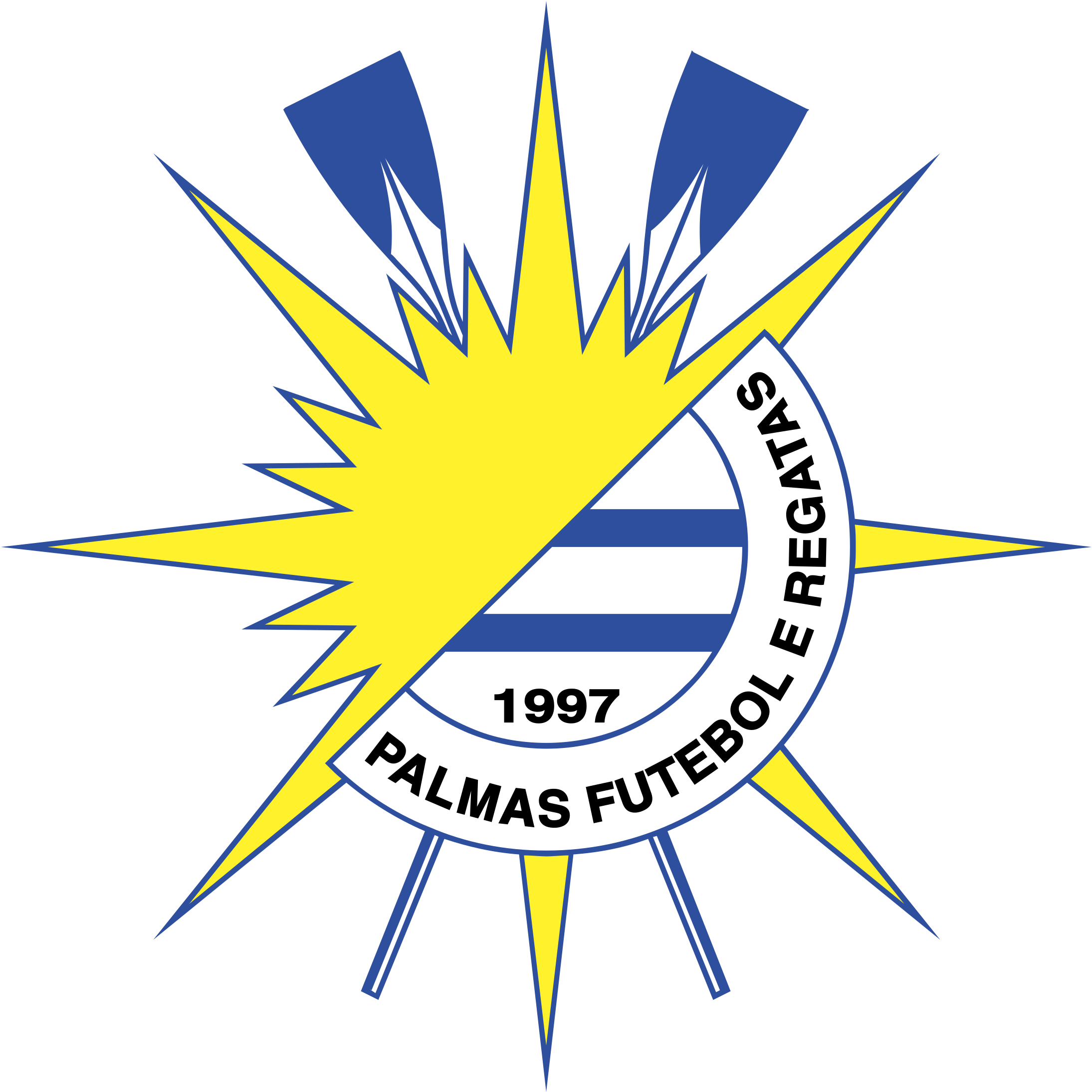 Palmas Futebol E Regatas Logo Png Transparent - Palmas Futebol E Regatas (2400x2400), Png Download
