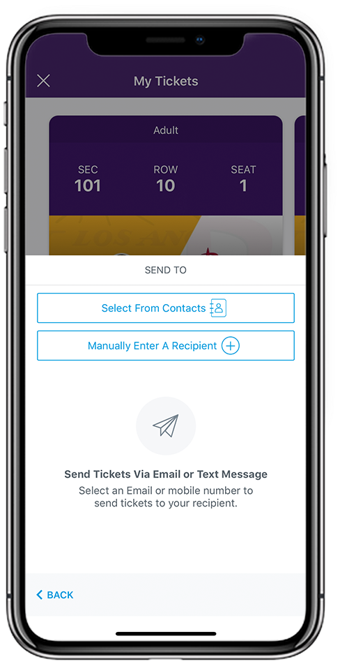 Step - Lakers App My Tickets (520x970), Png Download