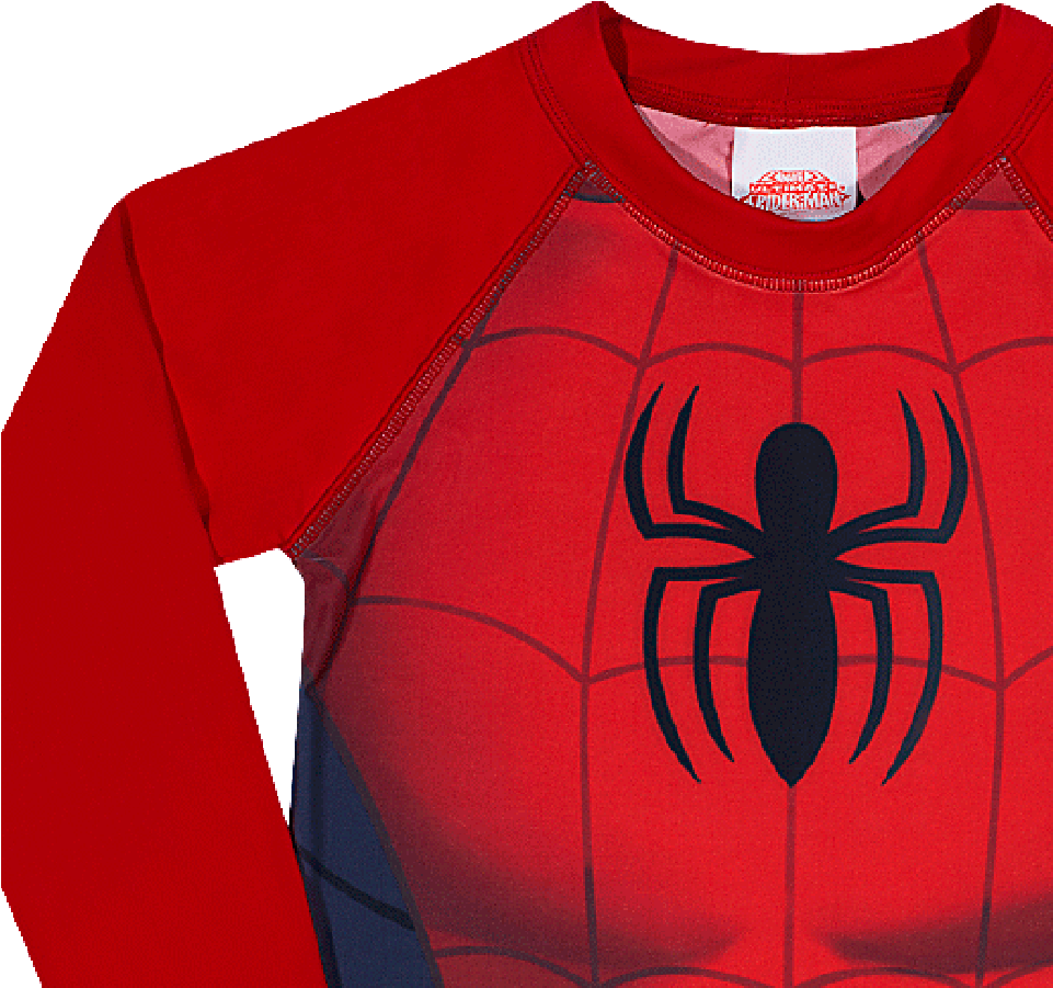 Camiseta Manga Longa Com Proteção Uv Homem Aranha Vermelho - Sweater (960x925), Png Download